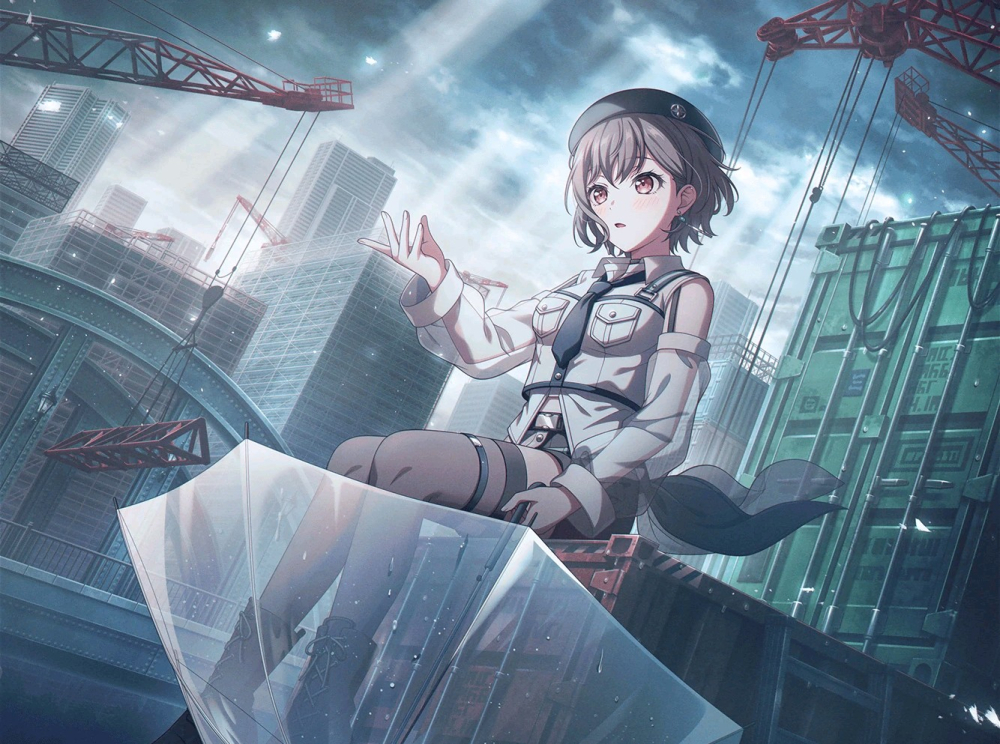 东京湾捡石头的少女