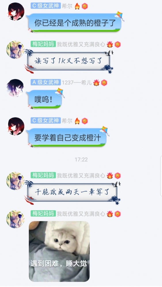 那个作者说的东西