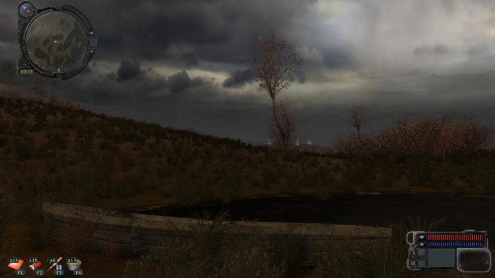 风景优美河湾地