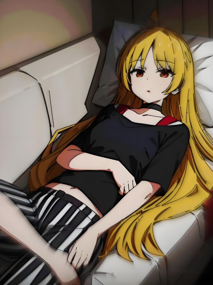 神秘的金发大姐姐