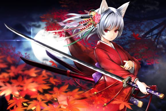 妲己玉藻长刀剑