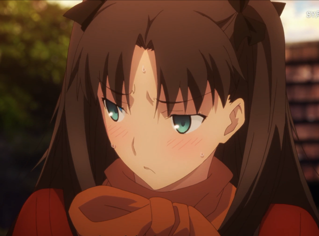 害羞的远坂可爱捏