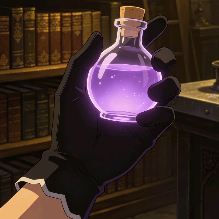 低级紫色治疗药水