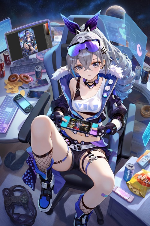 电玩少女银狼