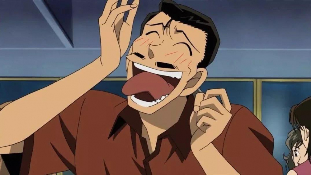 毛利小五郎怪笑