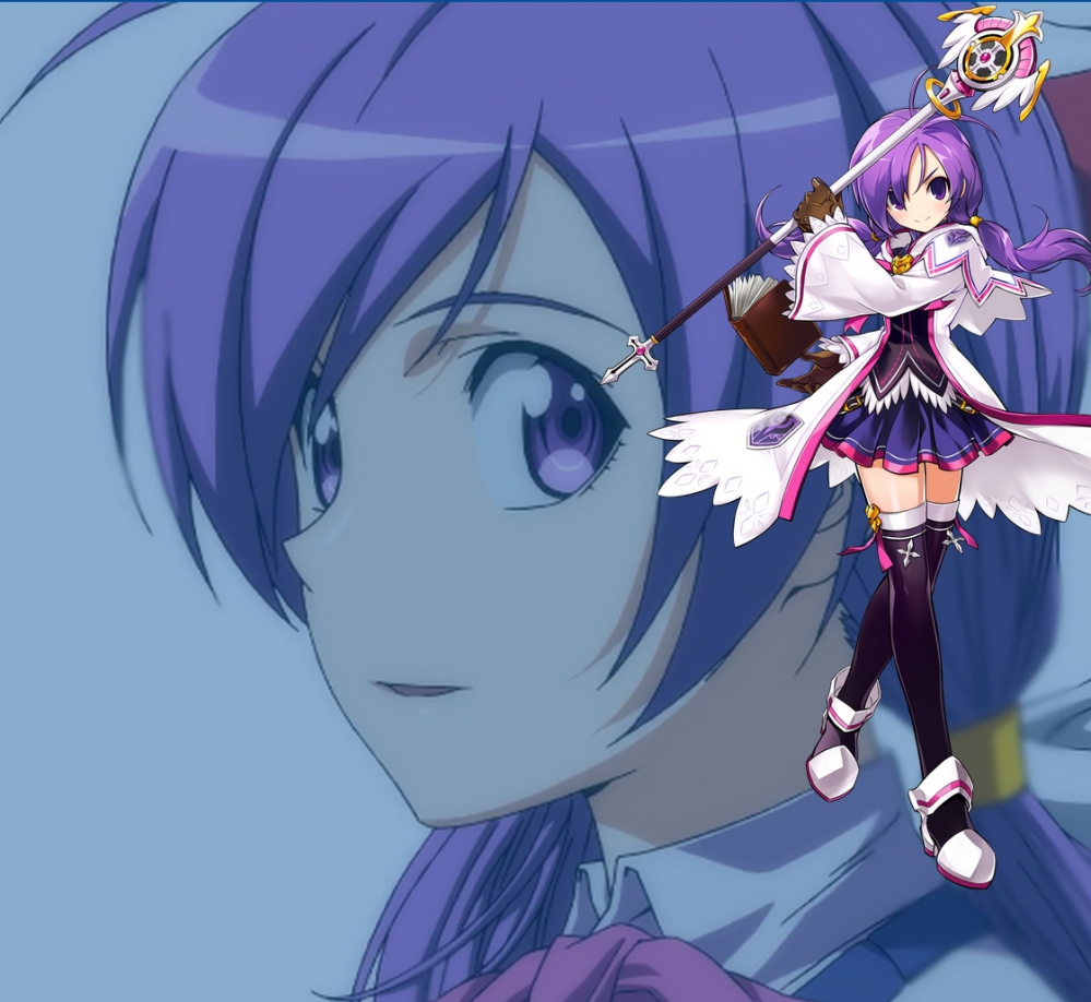爱莎，魔法少女？