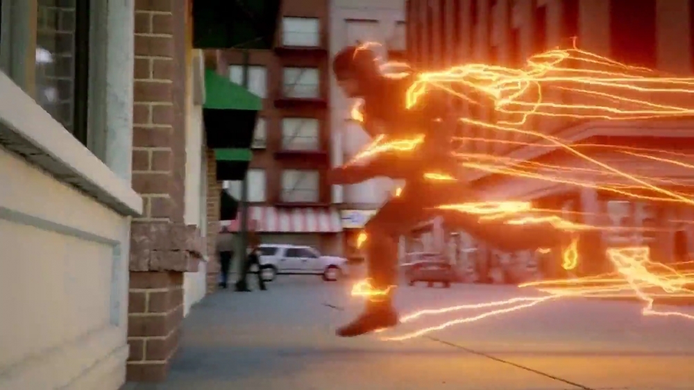 奔跑产生的闪电