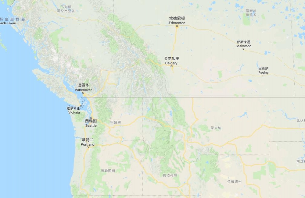 华盛顿州（地理位置）