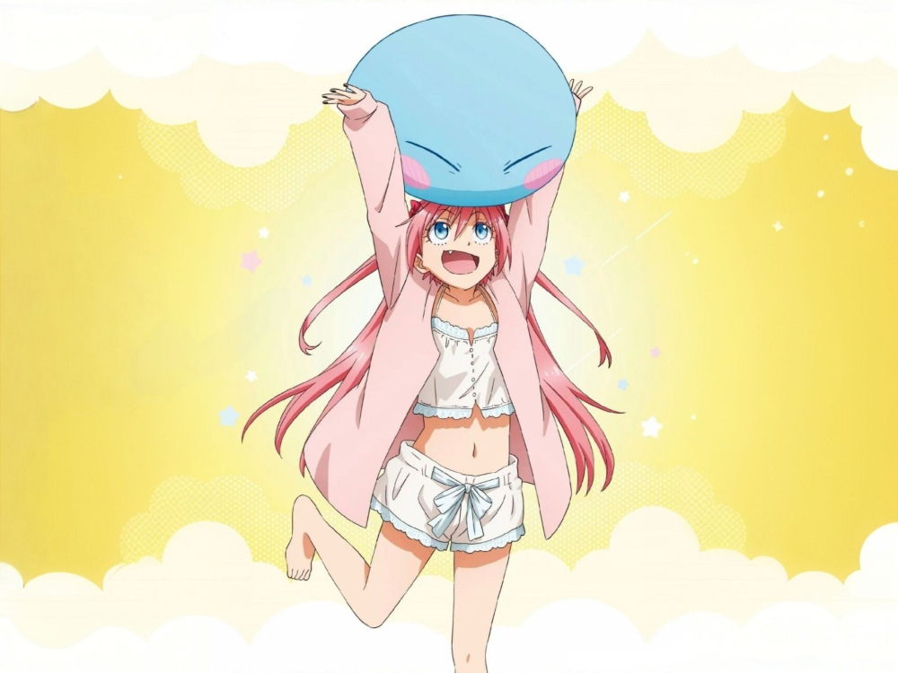 穿着睡衣的米莉姆