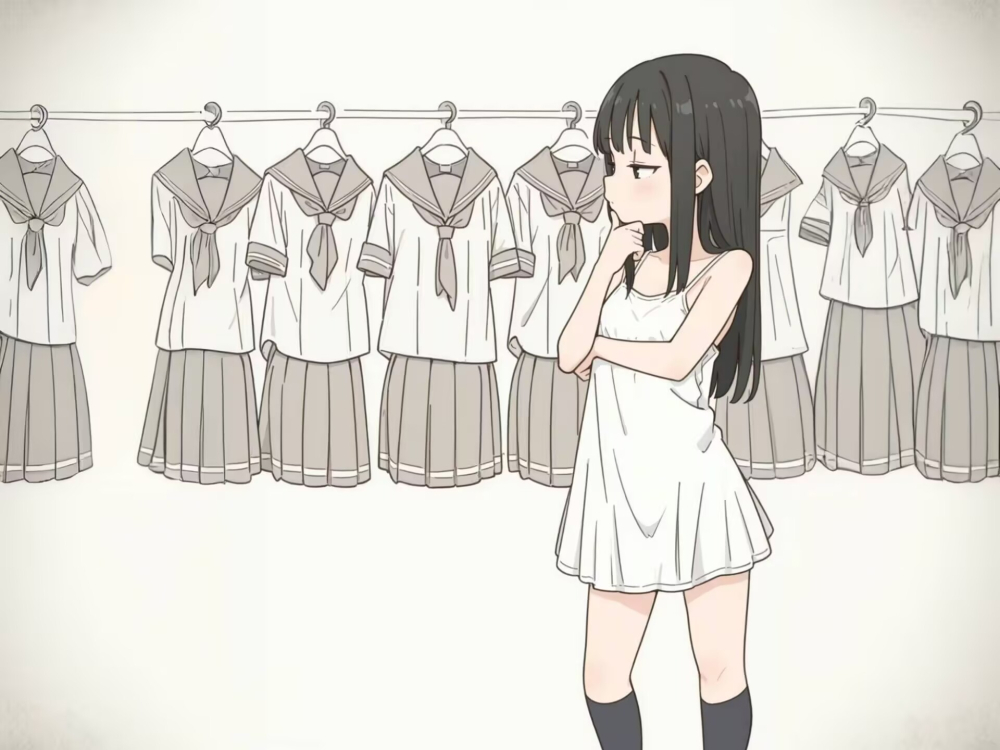 准备出门的小情