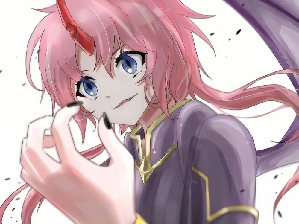 感到满意的米莉姆