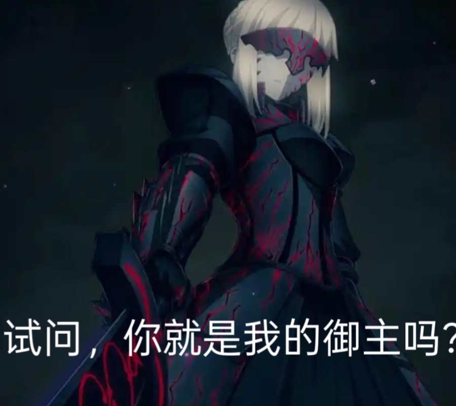 试问,你就是我的御主