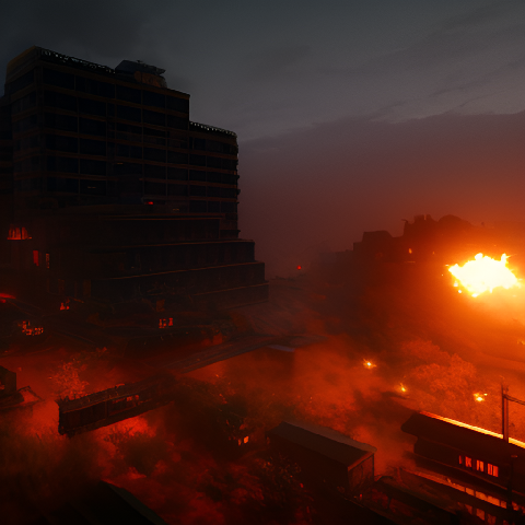 伯纳姆基地沦陷