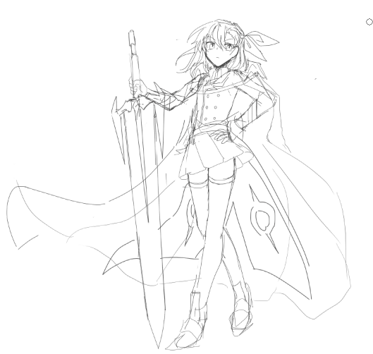 雷电攻击者草图