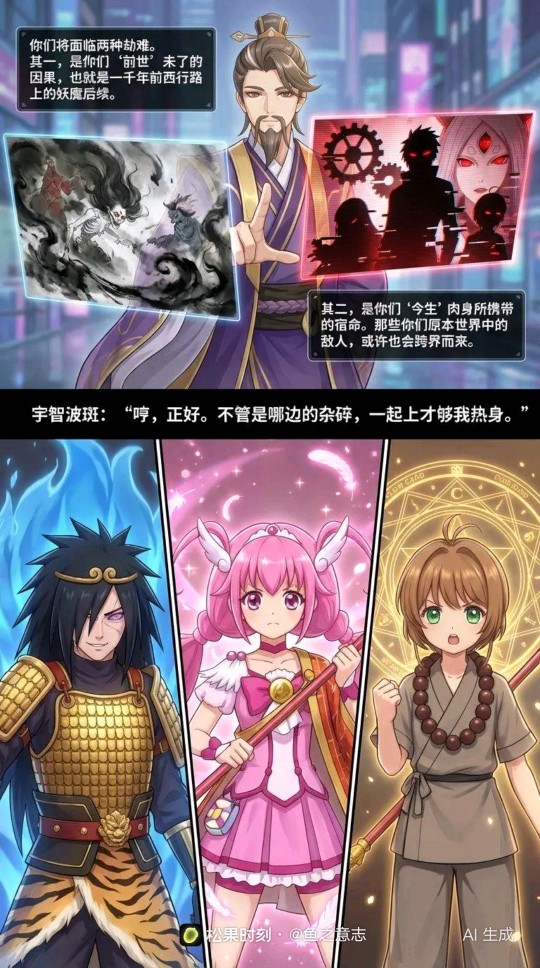 不畏挑战的唐僧师徒