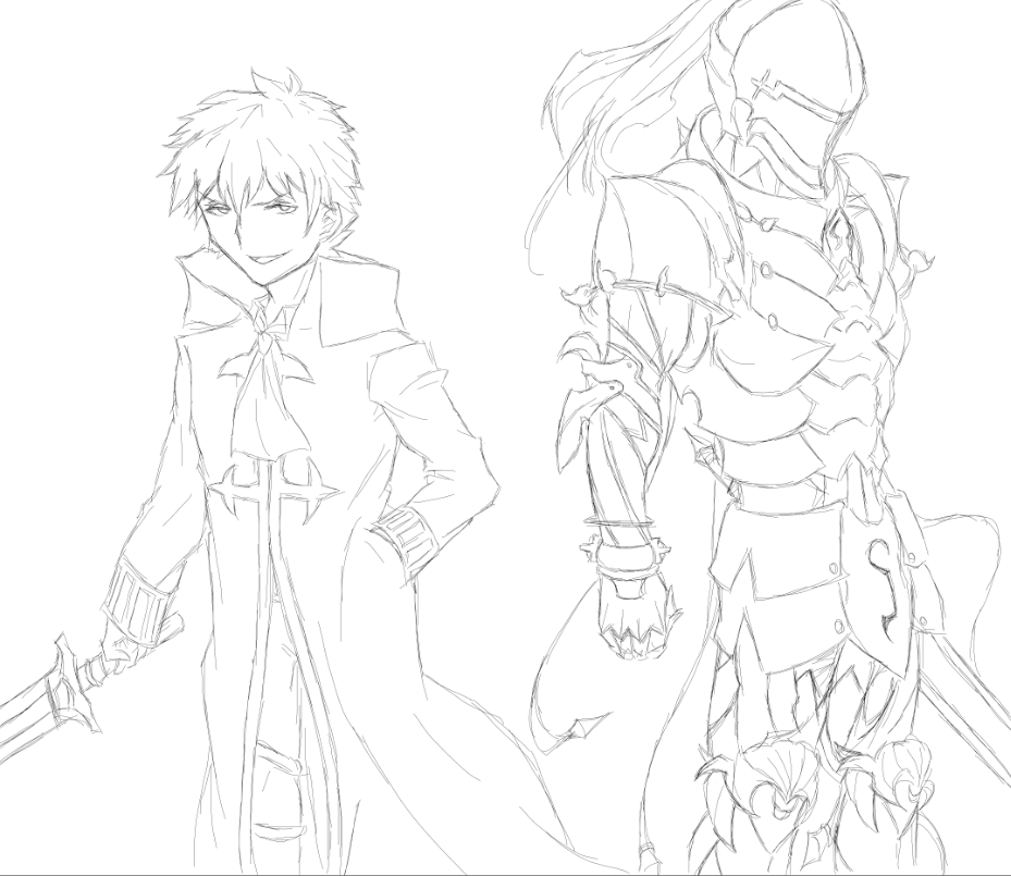 桑松和兰斯洛特