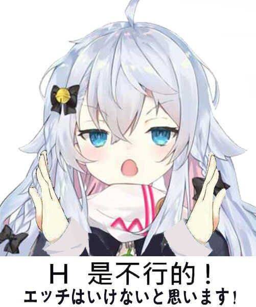 H是不可以的！！