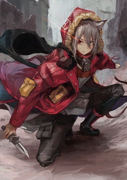 红的眼中倒映出你的死