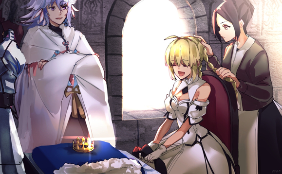 为呆毛加冕为王