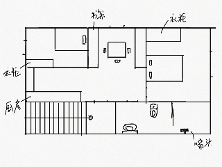 林桦枫的出租屋